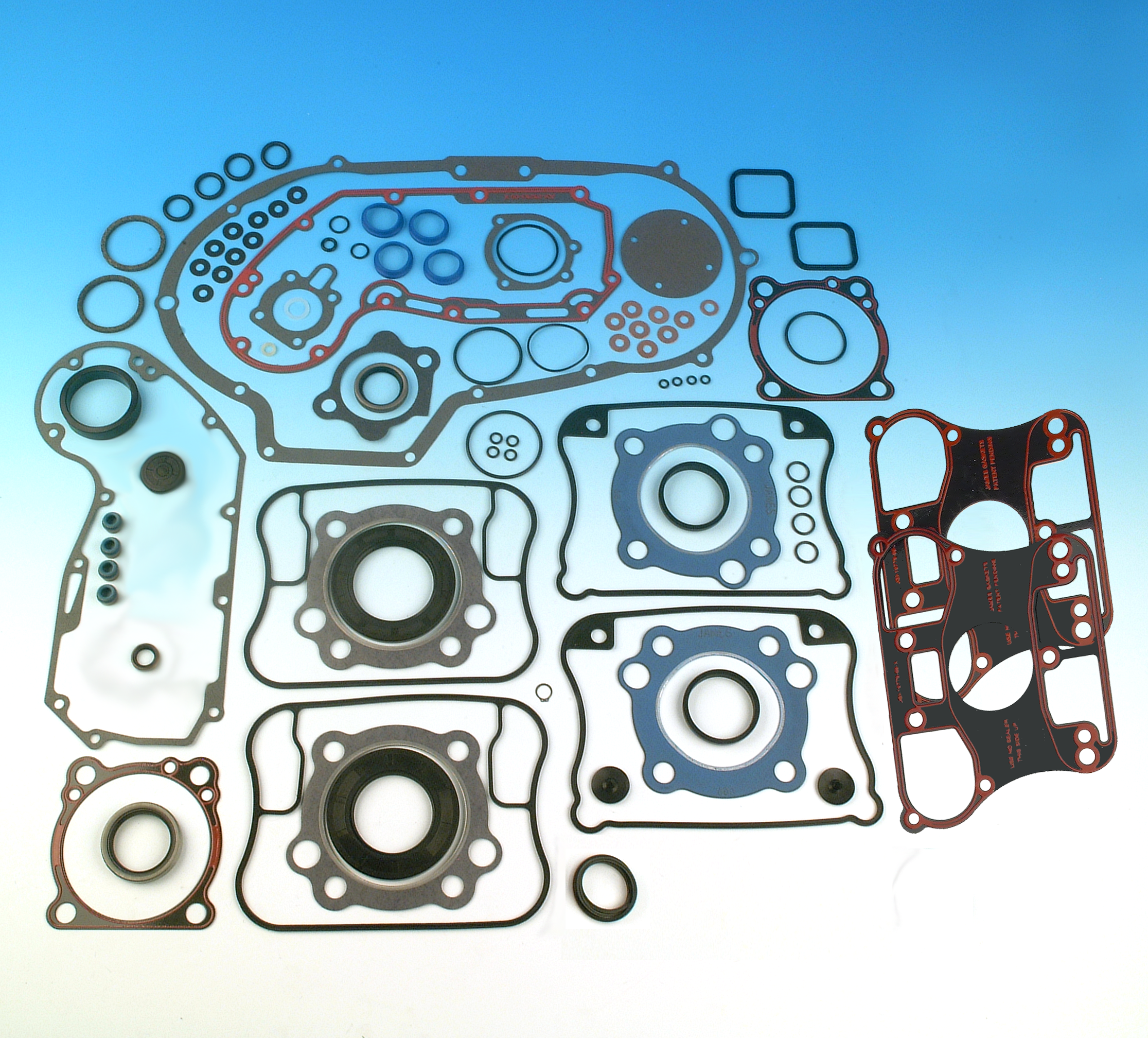 thumbnail image 2 of Complete Engine Gasket Kit For 1986-1990 1200cc Harley-Davidson Sportster (ref. 17026-88) 2 of 4