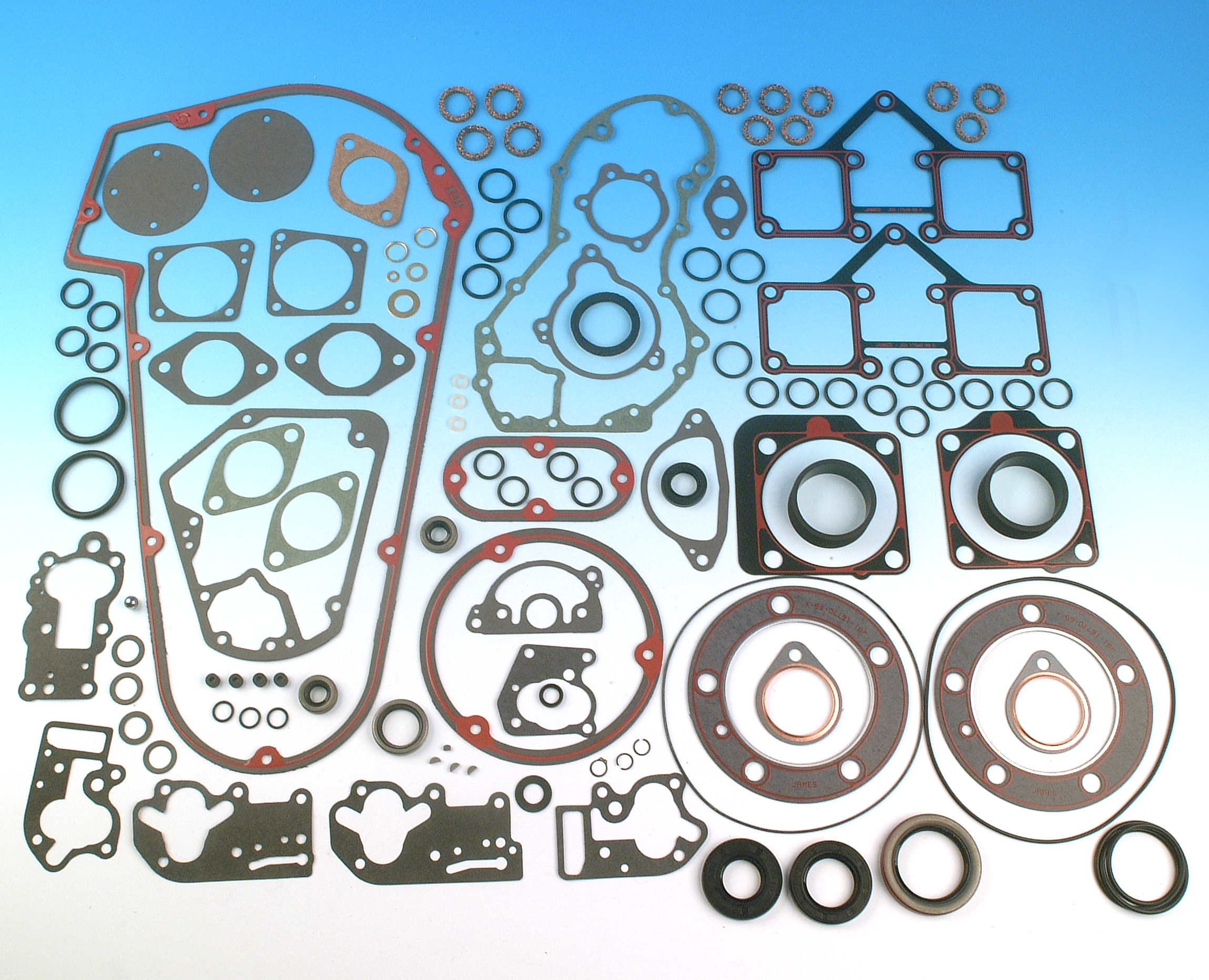 JGI-17029-70-A - GASKET KIT,MOTOR COMPLETE SHOVEL – James Gaskets Inc.