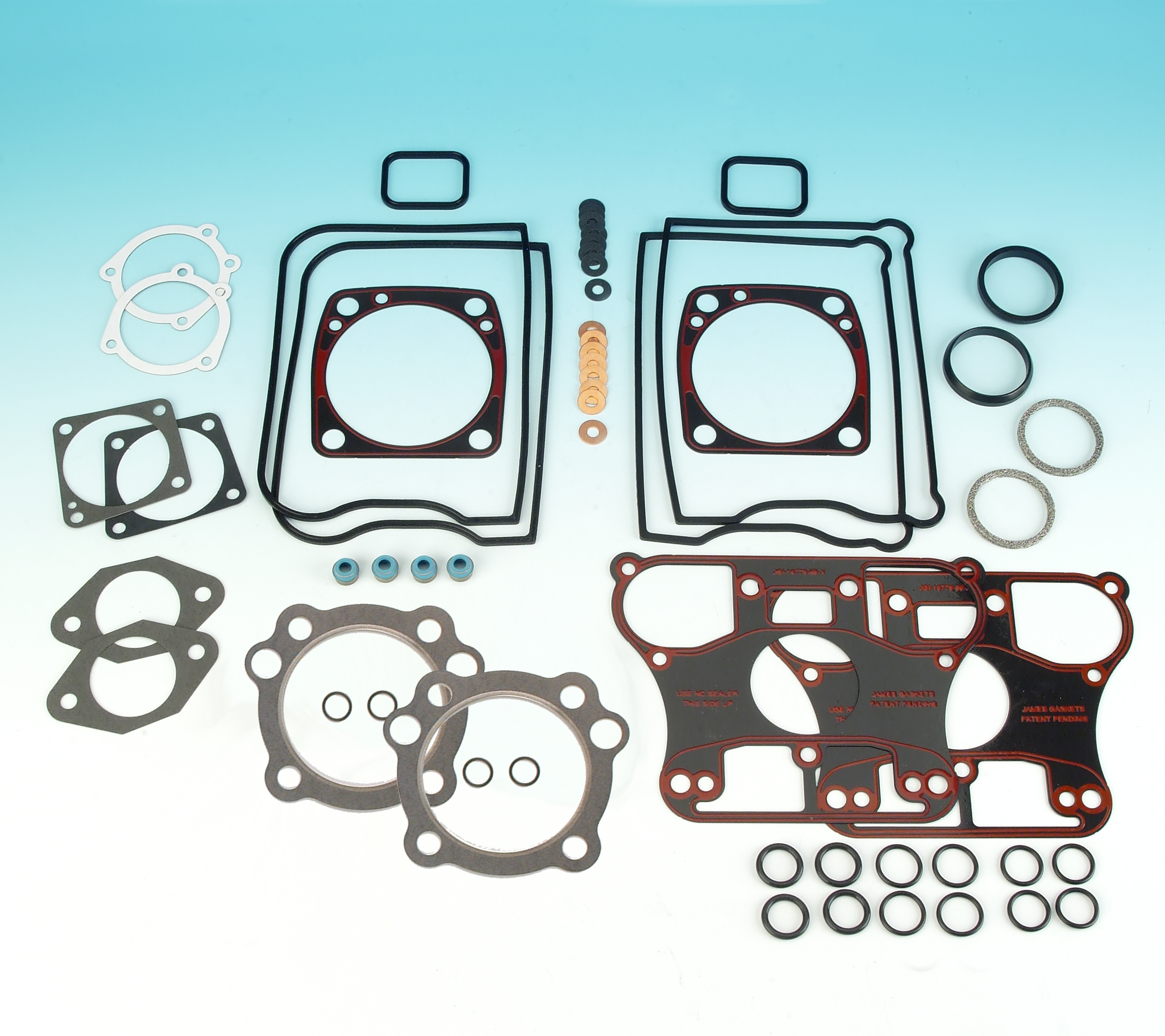 JGI-17033-83-A - GASKET KIT,TOP END, W/RUBBER – James Gaskets Inc.