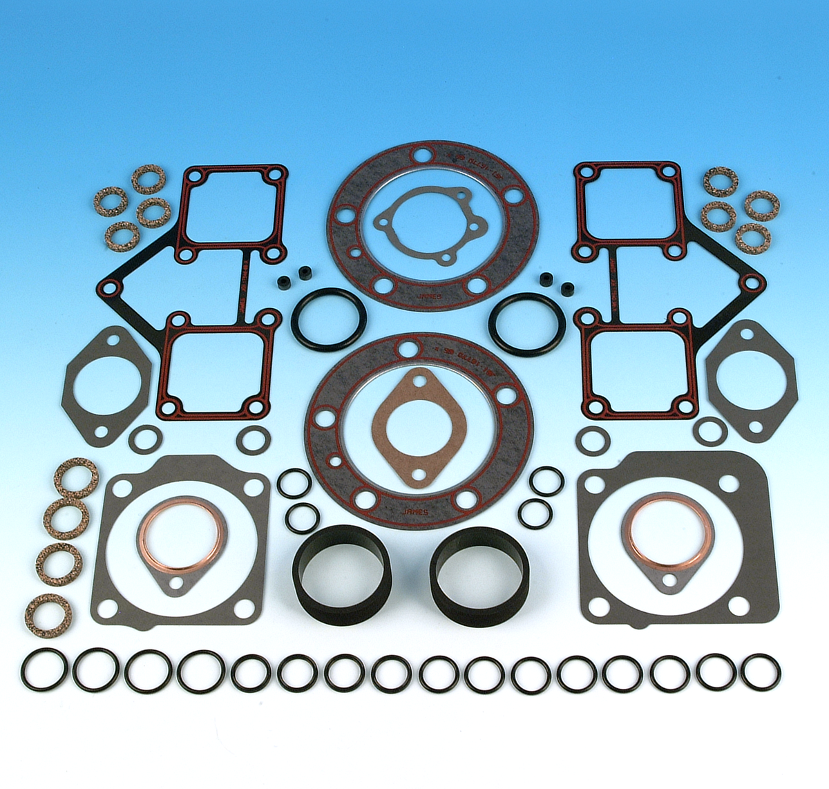 JGI-17034-66-X - GASKET KIT,TOP END, W/FIRERING – James Gaskets Inc. JGI-17034-66-X - GASKET KIT,TOP END, W/FIRERING – James Gaskets Inc.