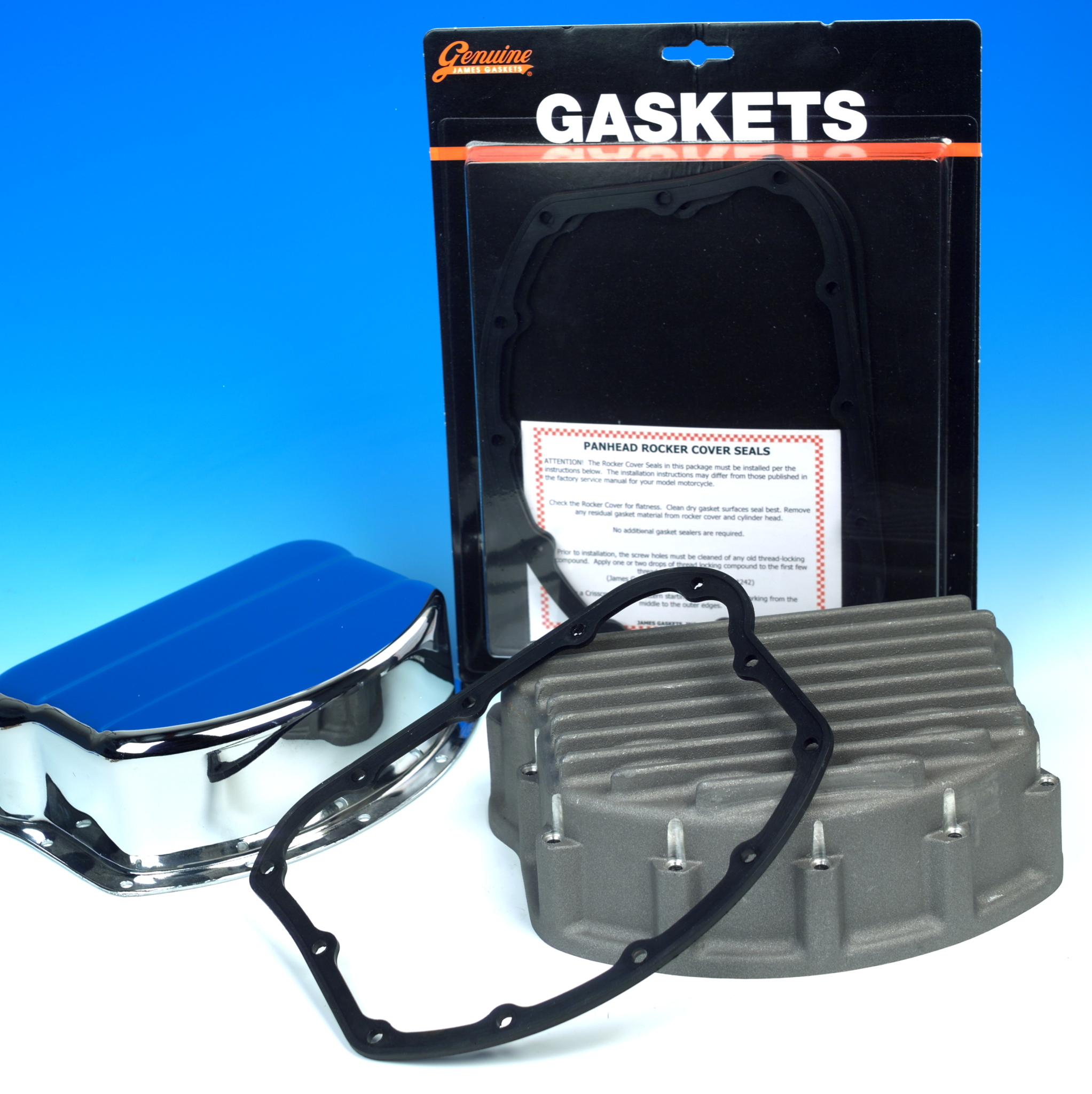 Rocker cover clearance gasket material